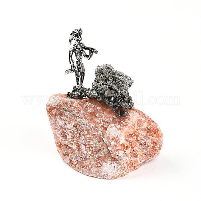 Скульптура из природного кальцитового кластера G-N347-03C-1