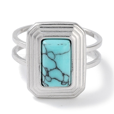 Кольцо из нержавеющей стали 304 RJEW-B059-09P-01-1