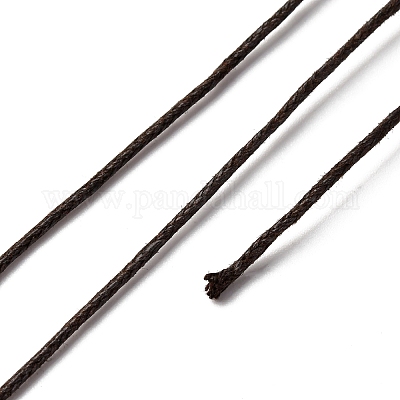 Воском хлопчатобумажная нить шнуры YC-R003-1.0mm-304-B-1