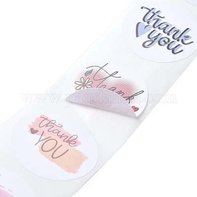 500шт рулон наклеек DIY-U008-04E-1