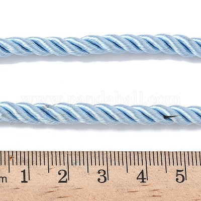 Изготовление ожерелья из нейлонового витого шнура толщиной 5 мм FIND-G096-01G-23-1