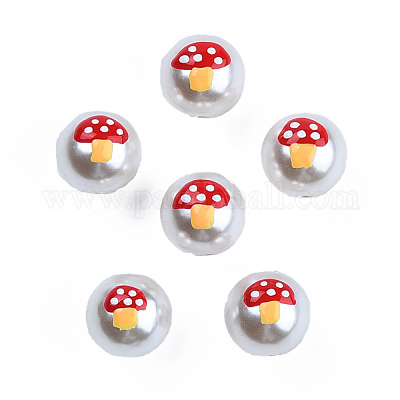 Абс пластиковые жемчужные бисера KY-N015-137-1