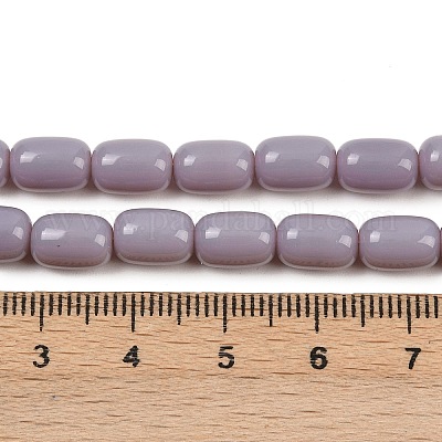 Непрозрачное стекло бисер нитей GLAA-Z015-02C-1