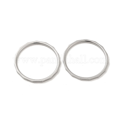 Кольца из нержавеющей стали марки 304 RJEW-I101-02B-P-1