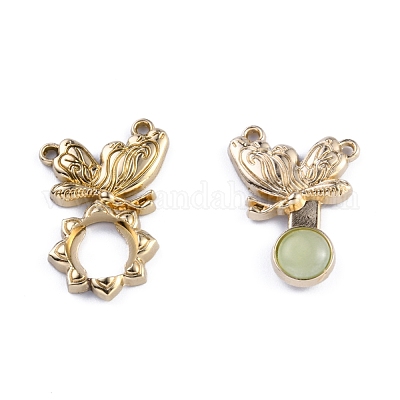 Сплав застежками защелкой FIND-WH0048-67A-1