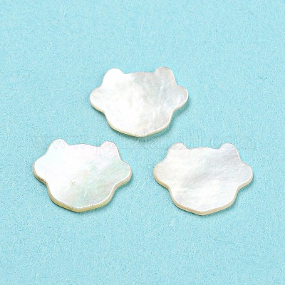 Природные кабошоны с морской раковиной SHEL-D079-15-1