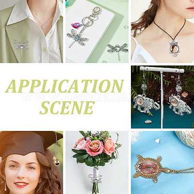 Набор для изготовления кулона с пустым куполом своими руками DIY-PH0020-76-1