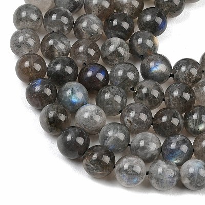 Природные лабрадорита бисер нитей&nbsp;G-Z133-A01-10mm-02-1