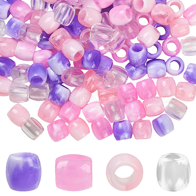 120 шт. 4 стиля бусины из АБС-пластика с имитацией жемчуга европейские FIND-SC0019-28A-1