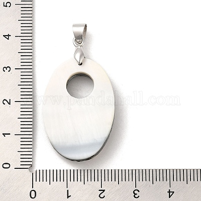 Природные пауа оболочки подвески KK-E059-05P-1