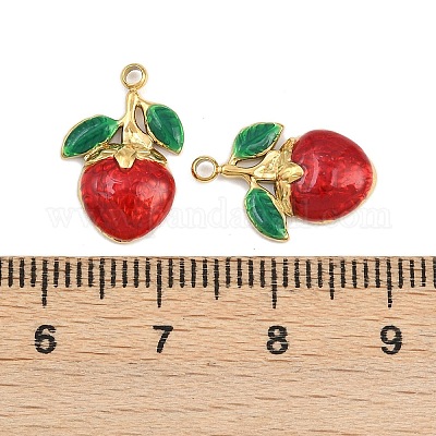 Подвески из нержавеющей стали 304 с эмалью STAS-Z166-23B-G-1