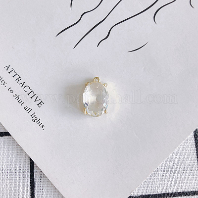 Подвески из сплава и страза&nbsp;FIND-SZC0010-414-1