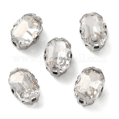 Прямоугольник пришиваем стразами RGLA-L028-05A-01-1