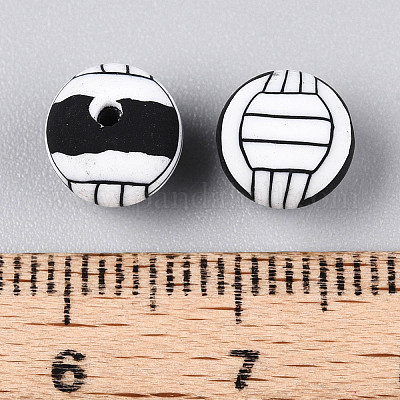 Бусины из полимерной глины  CLAY-N014-02A-07-1