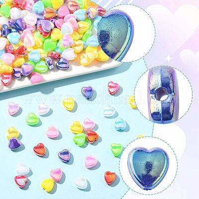 200шт бусины из АБС-пластика KY-FS0001-43B-1