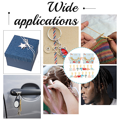 Маркеры петель для кулона с морским животным HJEW-AB00318-1