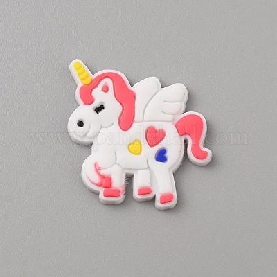 ПВХ пластиката кабошонов&nbsp;SIL-WH0019-16A-1