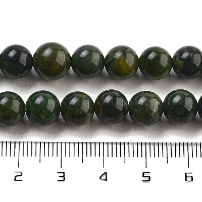 Бусы из натурального канадского нефрита G-NH0029-01B-1