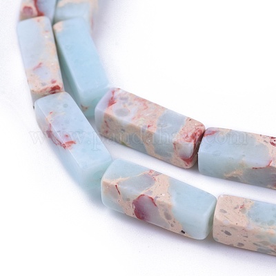 Синтетические имперские нитки из бисера яшмы G-E508-02I-1