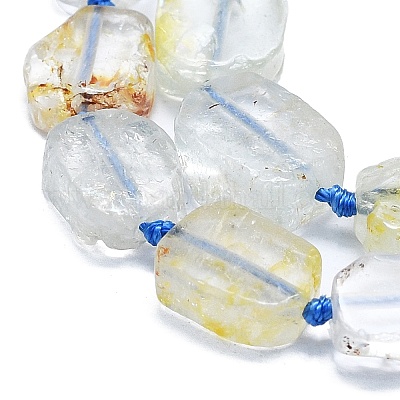 Бусы из натурального топаза&nbsp;G-K245-L02-01-1