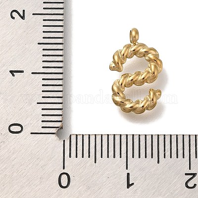 Подвески из нержавеющей стали 304 с вакуумным покрытием pvd STAS-S148-28G-S-1