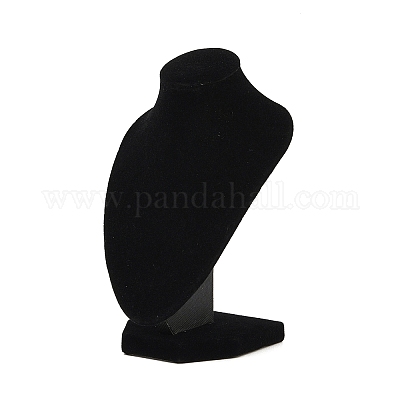 Мдф покрытый вельветом бюст в форме ожерелья витрины ODIS-S015-01A-1