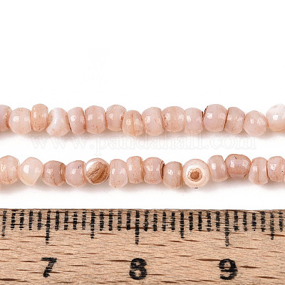 Натуральные пресноводные окрашенные бусы из ракушек SHEL-T020-29B-05-1