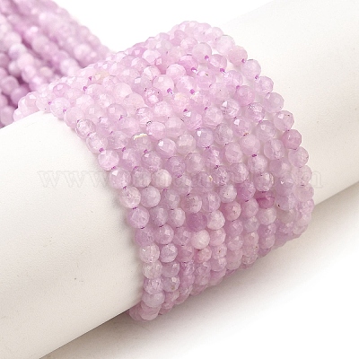 Природные кунцит бисер нитей G-G259-D11-3mm-1