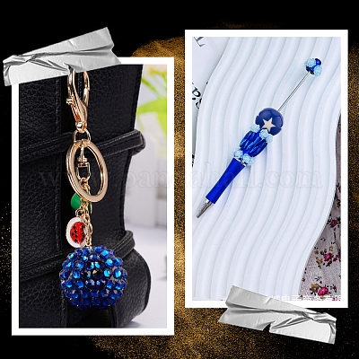 20шт. набор из 10-х видов акриловых и смоляных бусин DIY-PA0001-02C-1