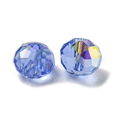 Гальванические стеклянные бусины&nbsp;EGLA-Z004-01A-07-1