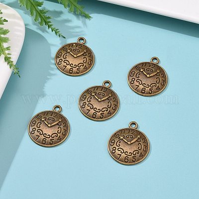 Сплавочные подвески тибетского стиля X-TIBEP-R191-AB-FF-1