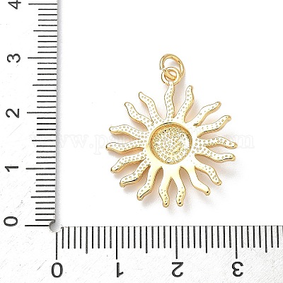 Латунные подвески KK-P330-02B-G-1