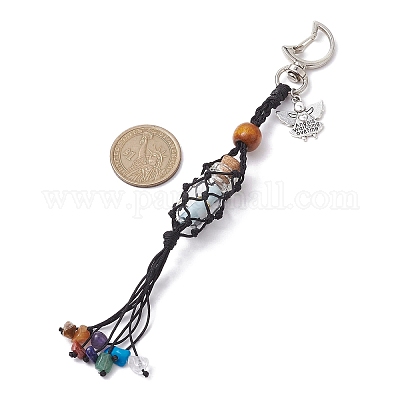 Украшение кулона из натурального драгоценного камня HJEW-JM01808-1