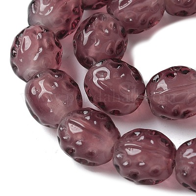 Бусы лэмпворк ручной работы LAMP-Z011-01D-1