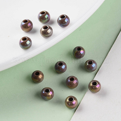 Непрозрачные акриловые бусины MACR-S370-D6mm-A17-1