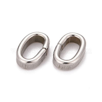 Овальные подвески-слайдеры из нержавеющей стали 201 STAS-D111-06-1