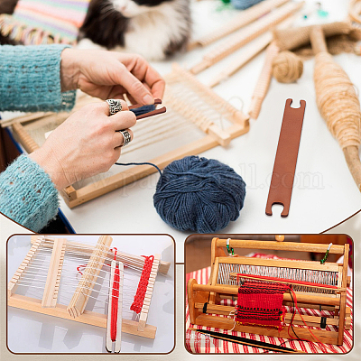 Деревянный вязальный станок&nbsp;LS-DIY-WH0496-72-1