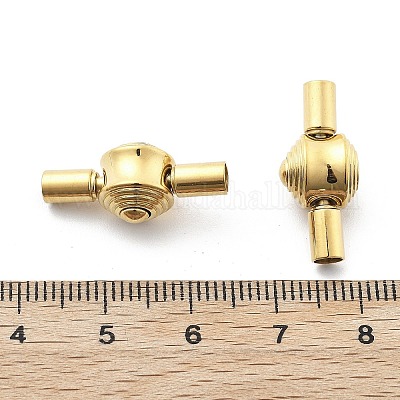 Ионное покрытие (IP) 304 нержавеющая сталь европейские застежки STAS-Z115-04G-05-1