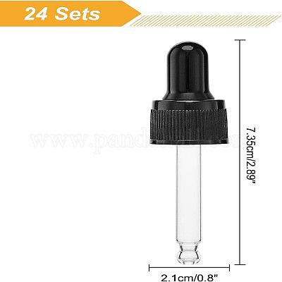 Стеклянные капельницы с прямым наконечником MRMJ-FH0001-04B-1