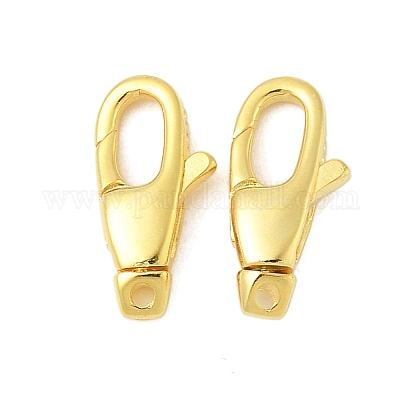 925 стерлингового серебра застежкой омар коготь STER-S012-10G-1