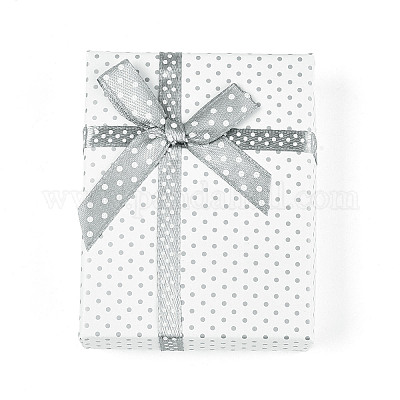 Картон комплект ювелирных изделий коробки CBOX-R012-9x7cm-3-1