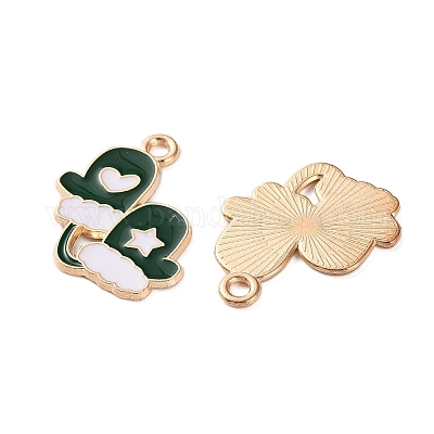 Подвески из эмали и сплава ENAM-I061-01KCG-19A-1