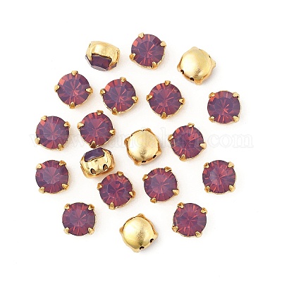 Preciosa® maxima crystal в пришивной чашке X-PRC-SS39-21110-G-1