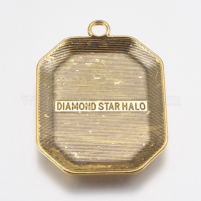 Сеттинги для кулона ( кабошона ) тибетского стиля X-TIBEP-A22961-AG-FF-1