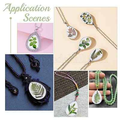 1 набор стеклянных кабошонов GGLA-PH0001-65D-1