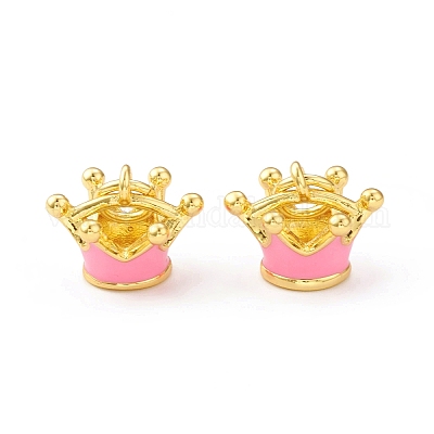 Кулоны из экологически чистой латуни с эмалью KK-I698-26A-1