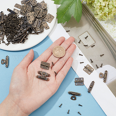 20 комплект железных замков-защелок AJEW-GF0005-98-1