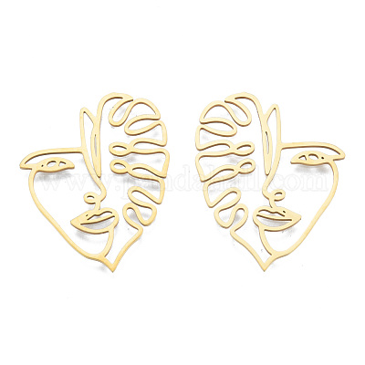 201 филигранные соединительные звенья из нержавеющей стали STAS-N090-LA942-2-1