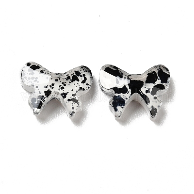 Кабошоны из смолы с точечным узором MRMJ-G015-12-1