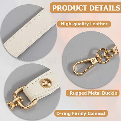 Цепочки для кошельков из искусственной кожи и сплава FIND-WH20033-034A-LG-1